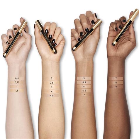 ysl concealer radiant touch|ysl touche eclat concealer shades.